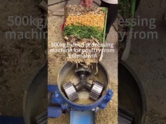 500 किलोग्राम/घंटा पशु फ़ूड पेलेट मिल मशीन फ़ूड प्रोसेसिंग मशीन