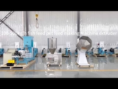 सूखी प्रकार डीजीपी फ्लोटिंग फिश फ़ीड पेलेट मशीन एक्सट्रूडर पालतू भोजन एक्सट्रूडर