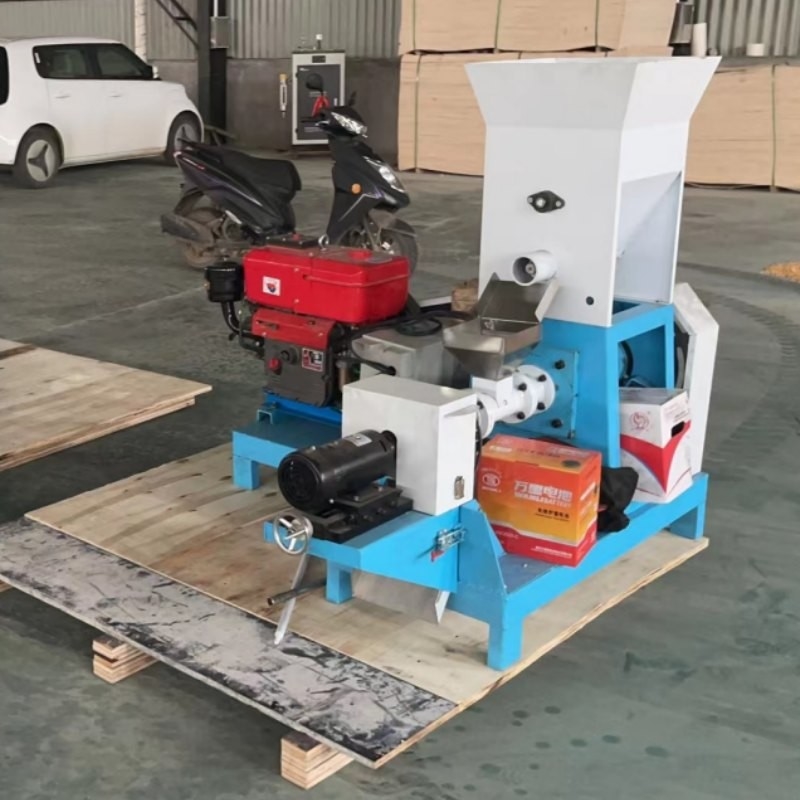 5.5-160KW डीजल मछली फ़ीड गोली मिल झींगा मछली फ़ीड फ्लोटिंग गोली मशीन