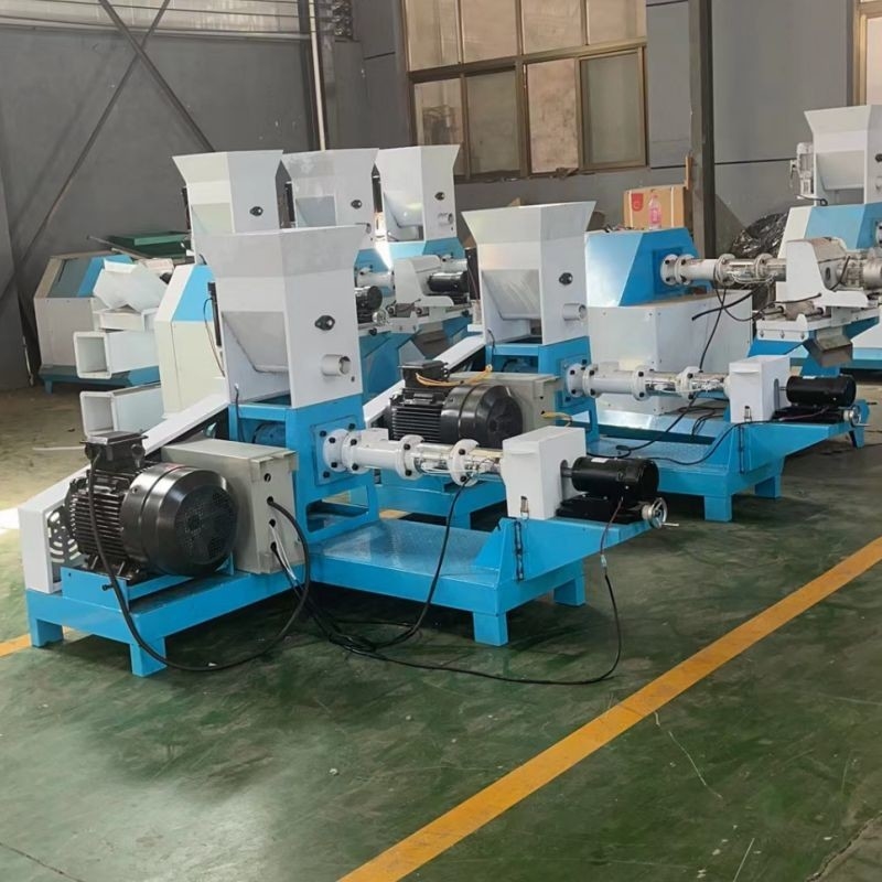 5.5-160KW डीजल मछली फ़ीड गोली मिल झींगा मछली फ़ीड फ्लोटिंग गोली मशीन