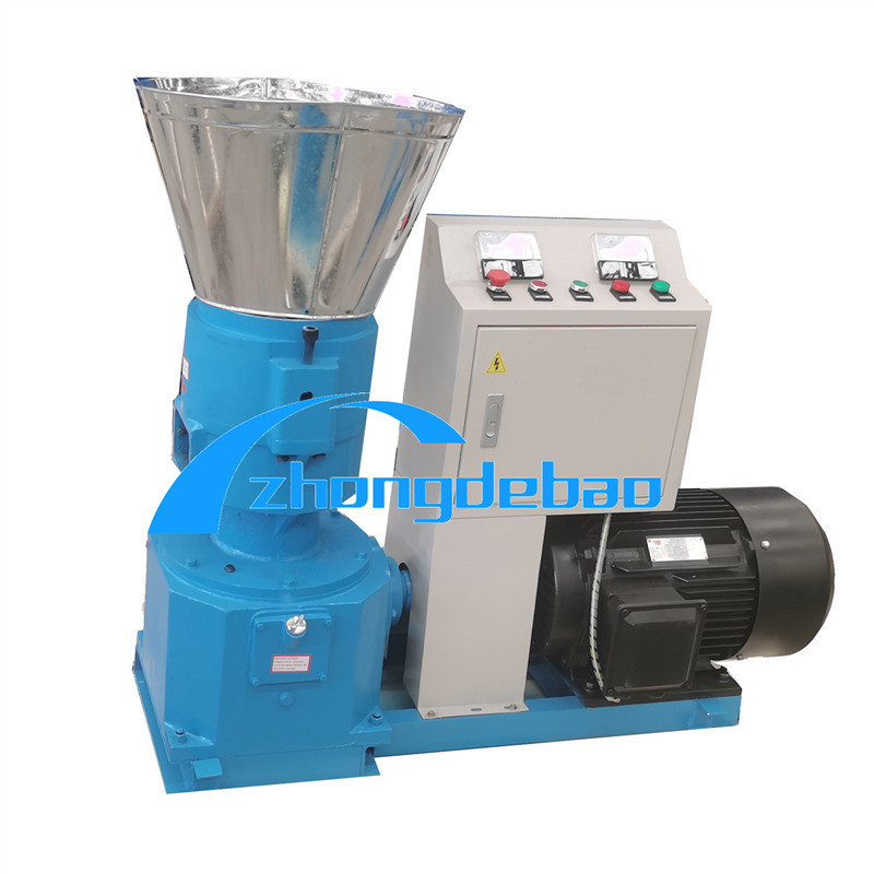 0.1-1ton/H पशु चारा गोली मशीन एसजीएस पशुधन चारा उत्पादन लाइन