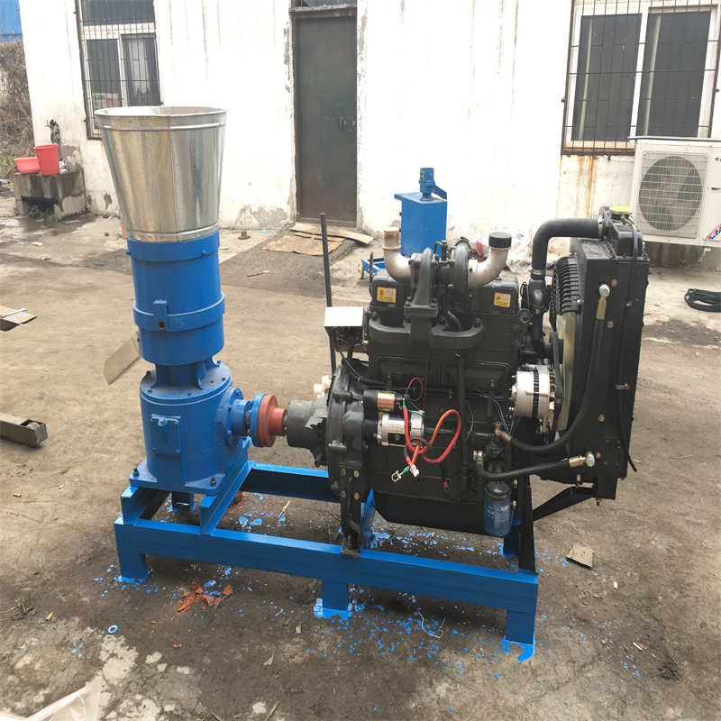 पोल्ट्री फ़ूड गोली मिल मशीन गोली मिल गोली बनाने की मशीन मशीन घरेलू 15HP 2200r/M