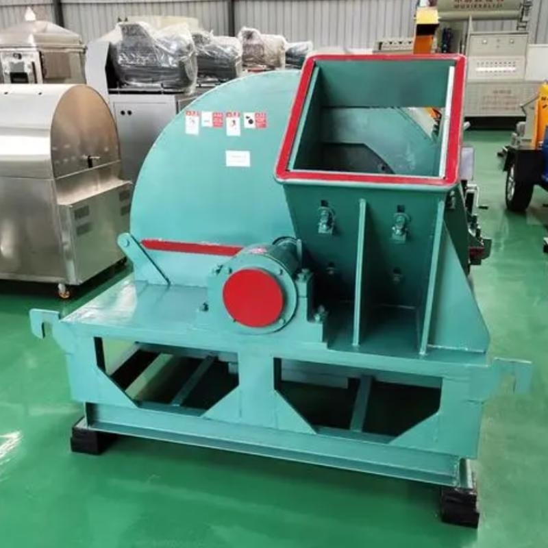 1.2-2.5t/H लकड़ी कुचल मशीन मकई के डंठल और मूंगफली के छिलके पीसने के लिए ग्राइंडर कुचल मशीन कस्टम रंग