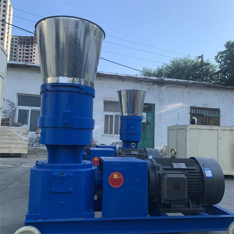 उच्च क्षमता 1-1.5t/H फ़ीड पेलेट निर्माता पोल्ट्री फ़ीड प्रोसेसिंग मशीन स्वचालित
