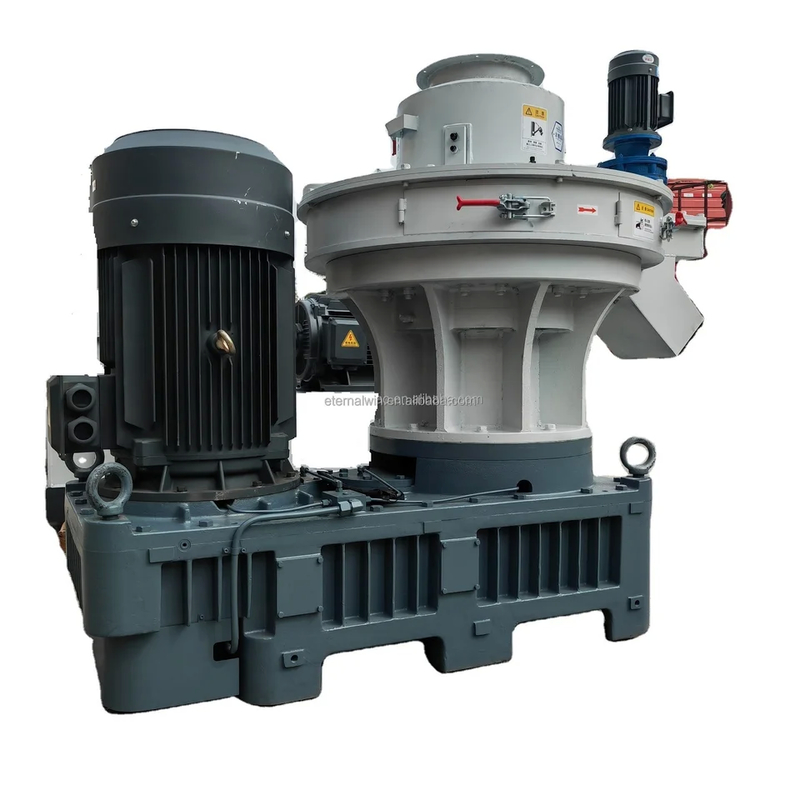 दक्षता 1.3t/m3 2 लकड़ी गोली मिल 6-12mm व्यास 10-20% नमी सामग्री