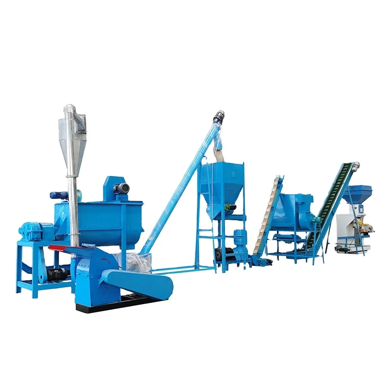 380V/50Hz/3Phase पशु खाद्य उत्पादन लाइन ≤20% आर्द्रता सामग्री और सामग्री के साथ