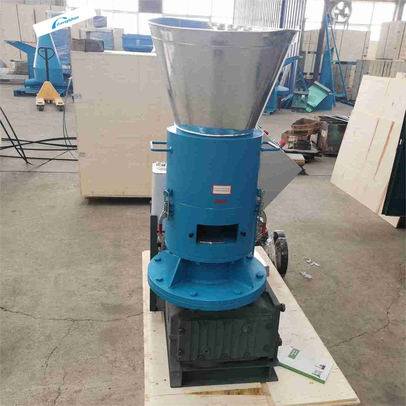 समायोज्य लंबाई फ़ीड पेलेट मिल मशीन 90-120 KG/H पोल्ट्री पशु फ़ीड खाद्य के लिए