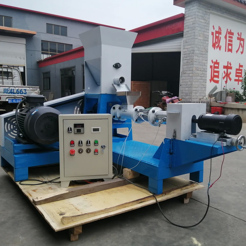 फीड एक्सट्रूडर 50-2000 किलोग्राम/घंटा क्षमता एकल/डबल-स्क्रू 220V/380V/415V/440V वोल्टेज