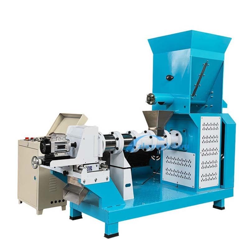 500 किलो/घंटा पालतू कुत्ते का भोजन झींगा फ़ीड एक्सट्रूज़न बनाने की मशीन फ़ीड गोली संयंत्र के लिए फ्लोटिंग मछली फ़ीड उत्पादन लाइन