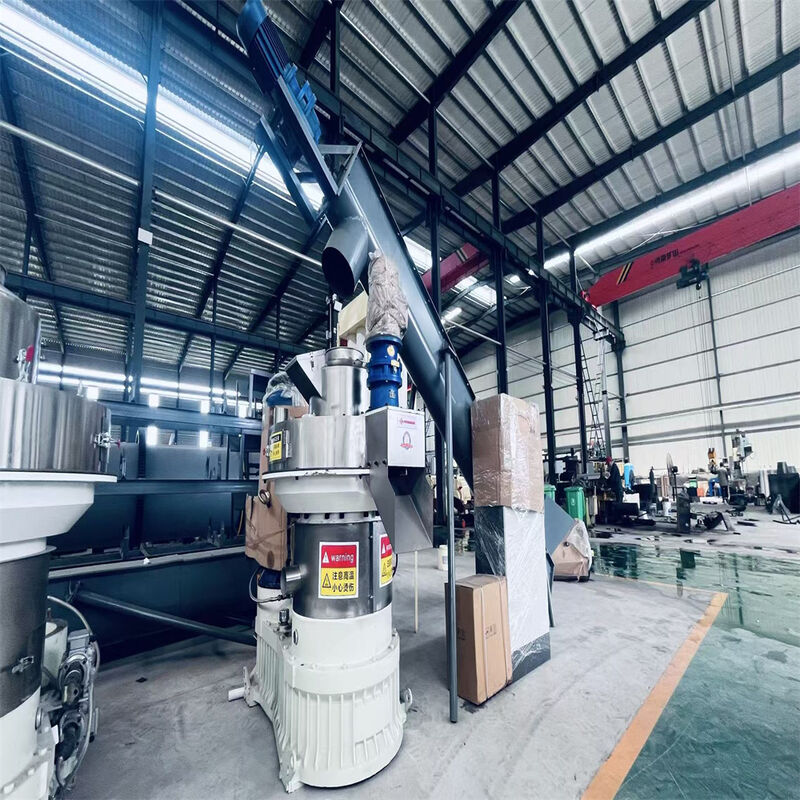 भारी शुल्क निर्माण और उपयोगकर्ता के अनुकूल डिजाइन के साथ बायोमास ईंधन के लिए उच्च दक्षता रिंग डाई वुड पेलेट मिल