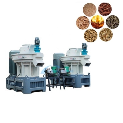 सीई वर्टिकल पेलेट मिल मशीन लकड़ी का बुरादा ईंधन पेलेट बनाने की मशीन 55-160kw