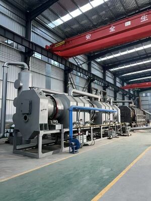 ऊर्जा की बचत कृषि अपशिष्ट के लिए सतत बायोमास कार्बोनाइजेशन फर्नेस