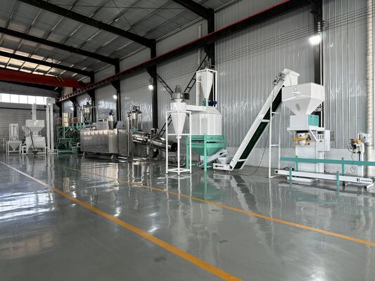 500–1000 kg/h Capacity Floating Fish Feed Production Line with Low Energy Consumption and Semi-Automatic or Fully Automatic Operation