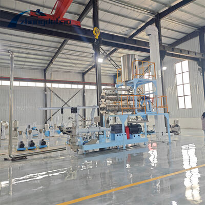 500 किलोग्राम/घंटा की तैरती मछली फ़ीड उत्पादन लाइन ️ गीला प्रकार का ट्विन-स्क्रू फ़ीड एक्सट्रूडर और पालतू भोजन प्रसंस्करण मशीनरी